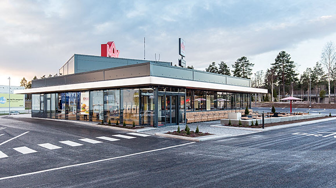 MAX Restaurang I Gävle Exteriör